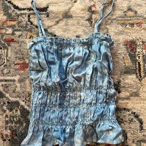 Reformation Baby Blue Top